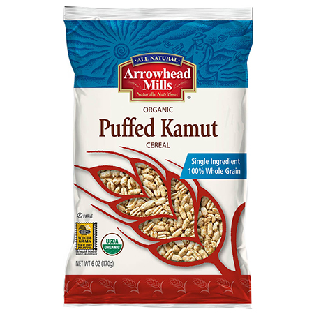 Arrowhead Mills Flours & Grains-Natural Puffed Kamut® Cereal