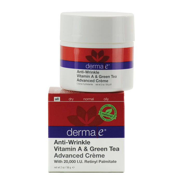 derma e - Anti Wrinkle - Vitamin A Green Tea Advance Creme