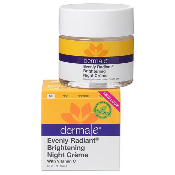 derma e - Evenly Radiant® - Brightening Night Creme