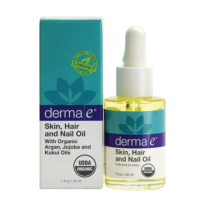 derma e - Therapeutic Topicals - Skin, Hair and Nail Oil