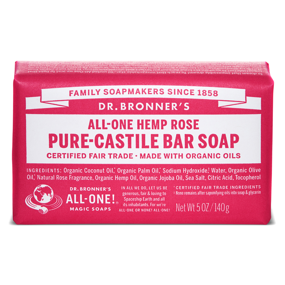 Dr. Bronner's Magic Soaps Pure Castile Bar Soap Hemp Almond