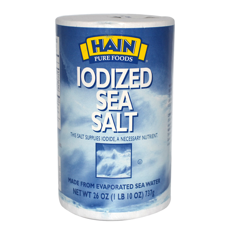 Hain Pure Foods - Iodized Sea Salt