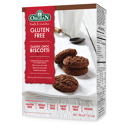 Orgran Biscuits - Classic Choc Biscotti   