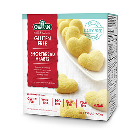 Orgran Biscuits - Shortbread Hearts