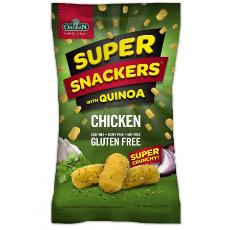Orgran Kids - Super Snackers Quinoa Chicken
