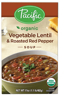 Pacic Foods - Vege/Lentil Roasted Red Peppers Soup