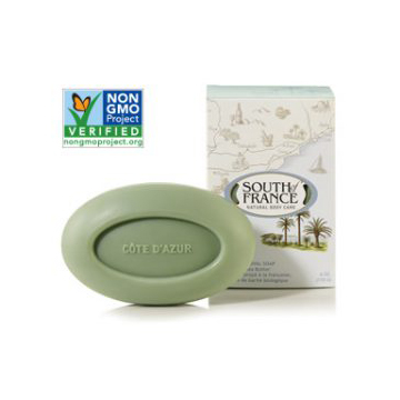 South of France® Natural Body Care - French Milled Oval Soap - Cote D'azur