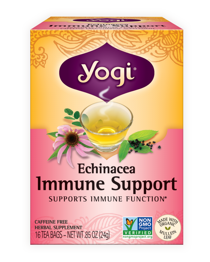 Yogi Tea Cold Wether - Echinecea Immune Support 