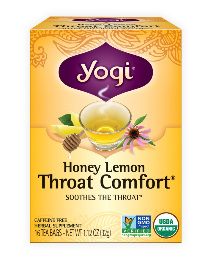 Yogi Tea Cold Wether - Honey Lemon Throat Comfort 
