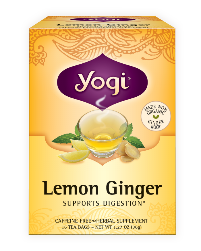 Yogi Tea Digestive - Lemon Ginger 