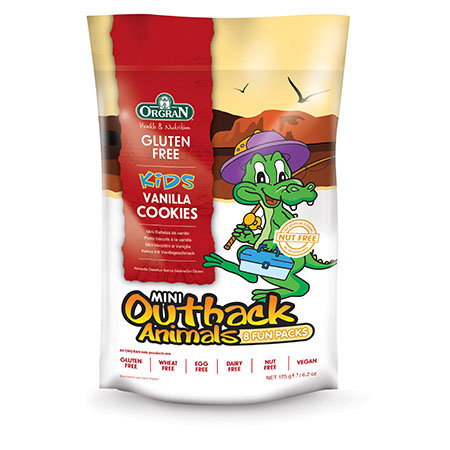 Orgran Kids - Mini Outback Animals - Multi packs Vanilla